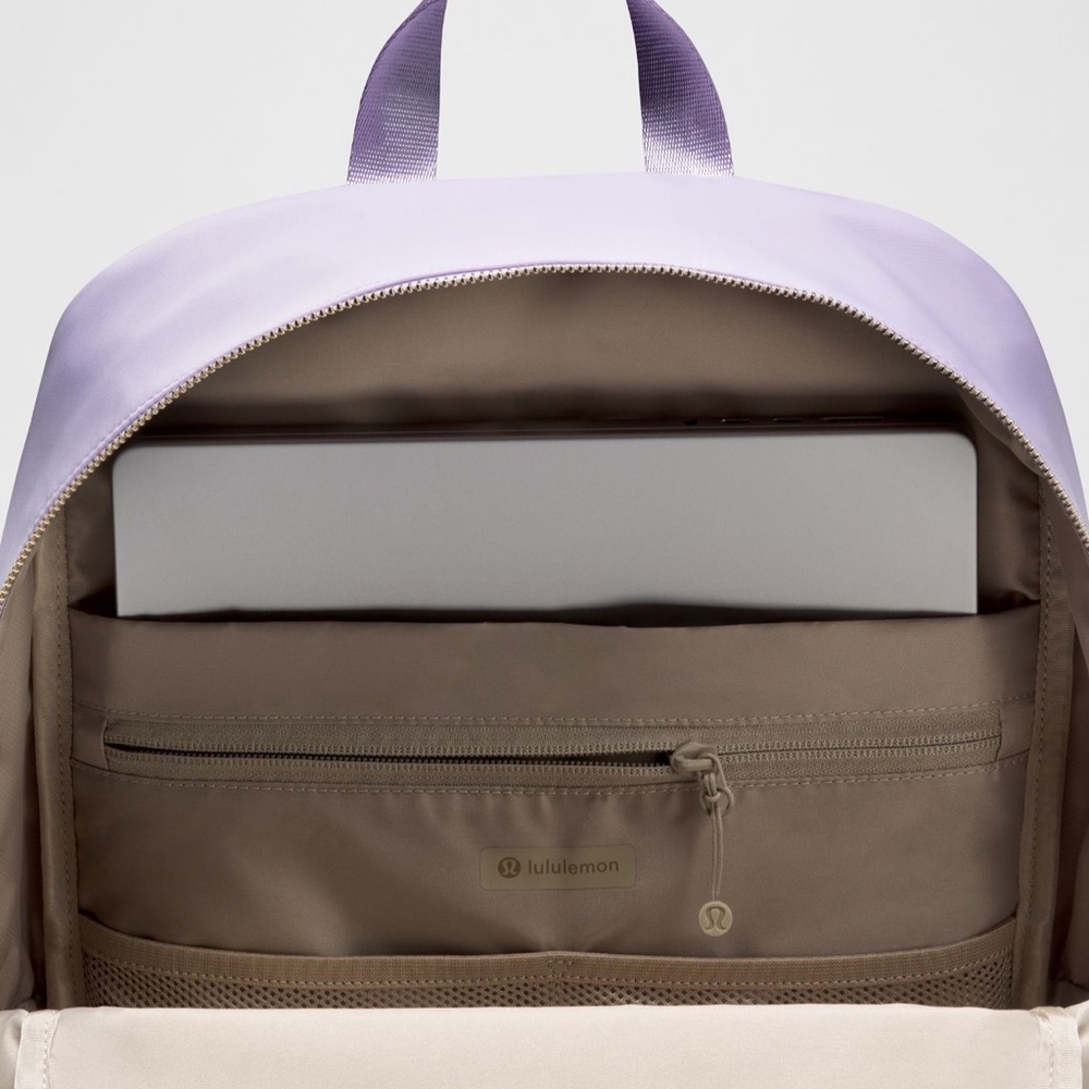 Lululemon Athletica Everywhere Backpack 22L | Lavender Frost/Gold | NWT - Picture 3 of 9